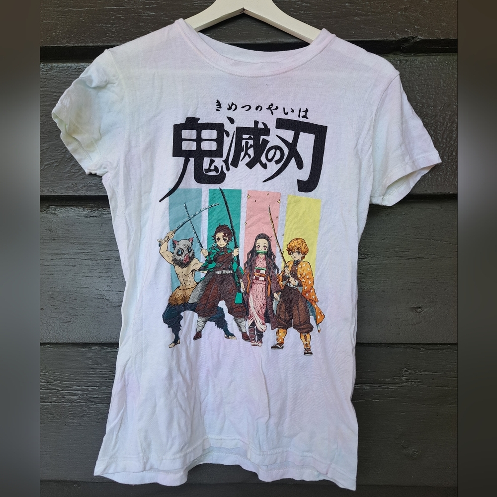 Demon Slayer Tie Dye Graphic T-Shirt size M